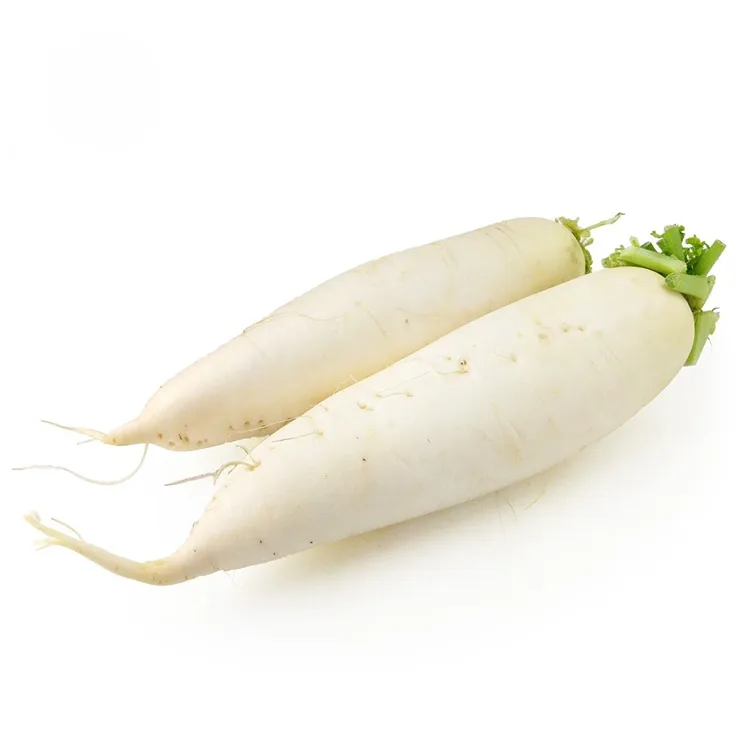 Rábano branco crocante